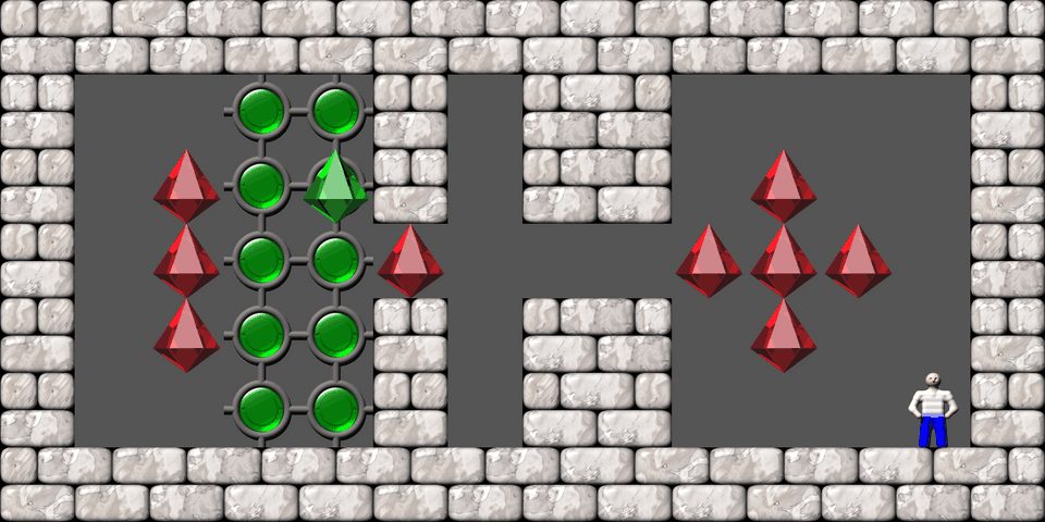 Sokoban Alberto Garcia Arranged level 224